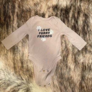 Jumping Beans Bodysuit- I love Furry Friends